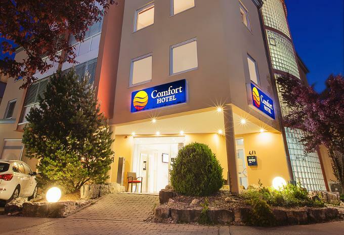 Comfort Hotel Ulm/ブラウシュタイン エクステリア 写真